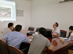 廣州市科技局領(lǐng)導(dǎo)來我公司考察，關(guān)注科技創(chuàng)新企業(yè)的發(fā)展