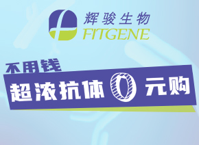 不用錢，HA/ Myc/ Actin超濃抗體免費送！